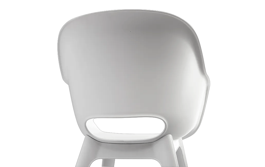 Akola Stuhl - 2er Pack - 55x56x80cm - Ocker
