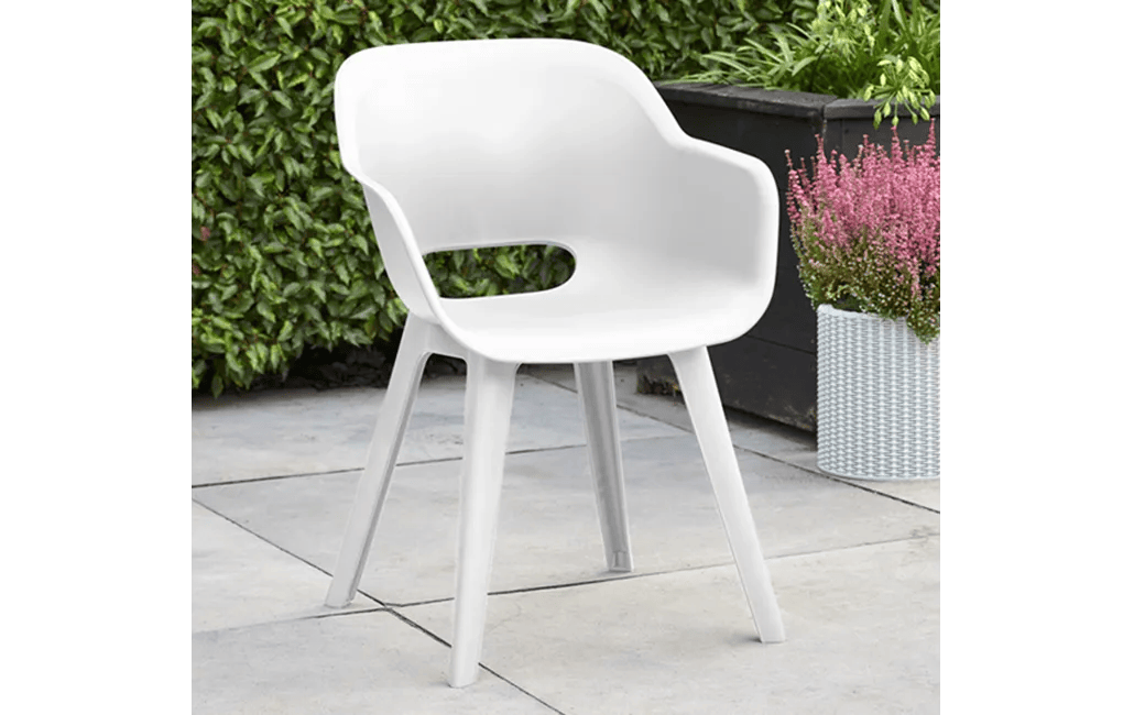 Akola Stuhl - 2er Pack - 55x56x80cm - Ocker