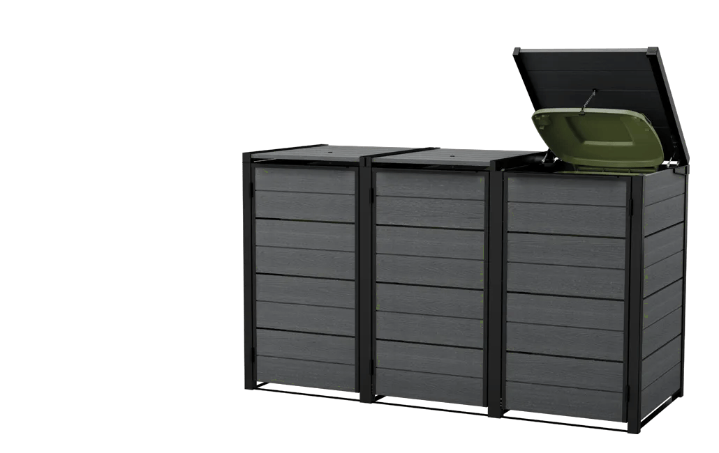 Hide Away 1x240L Multifunktionsbox Erweiterung - Grau