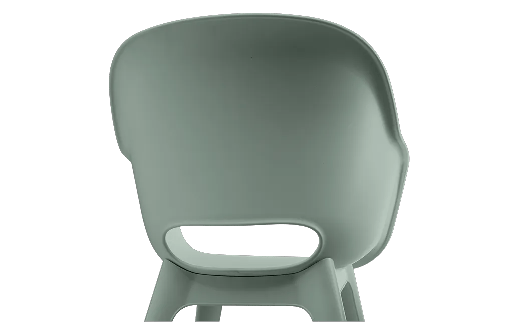 Akola Stuhl - 2er Pack - 55x56x80cm - Ocker