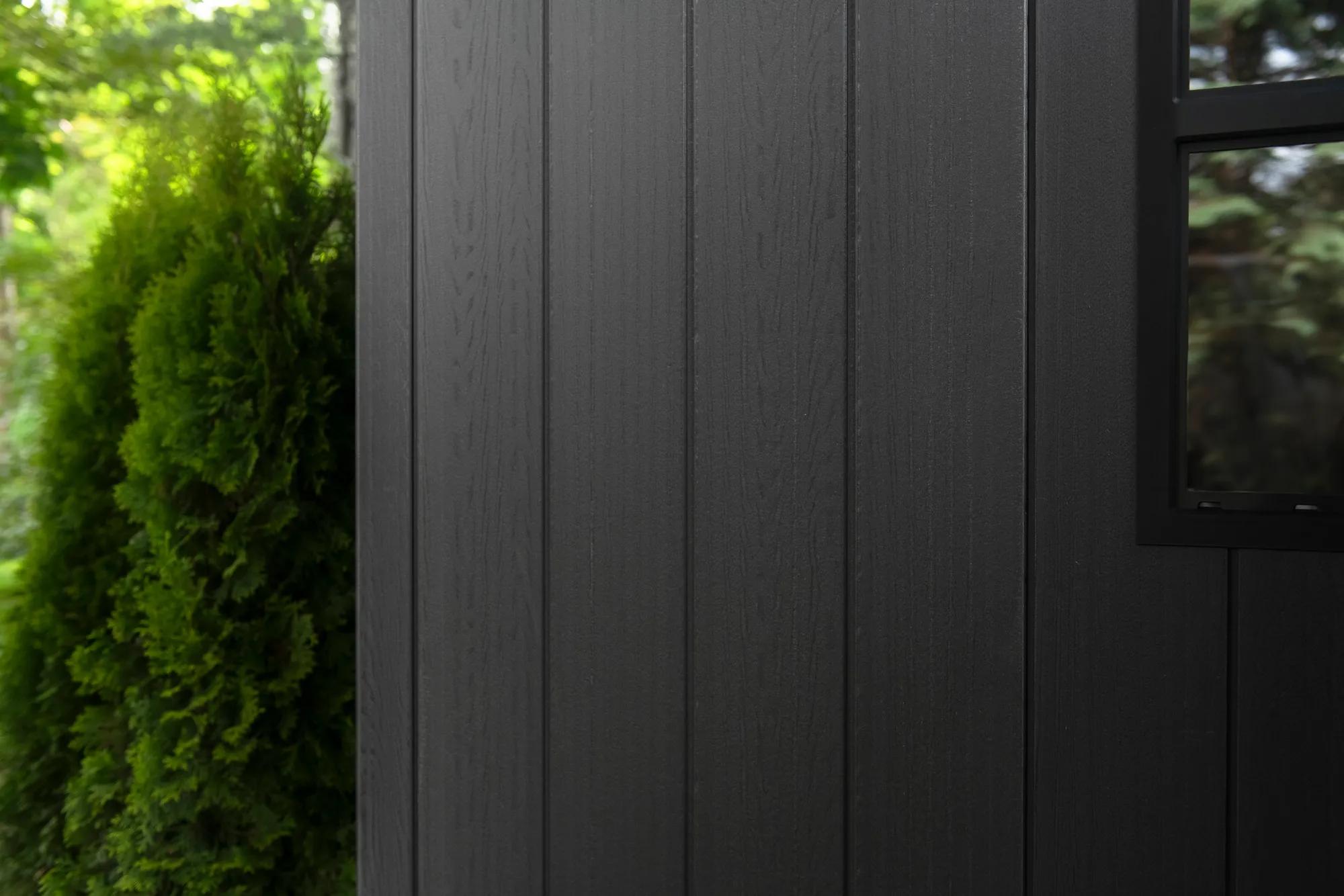 Newton Plus 7.5x15 Gartenhaus - 230x476x246cm - Grau