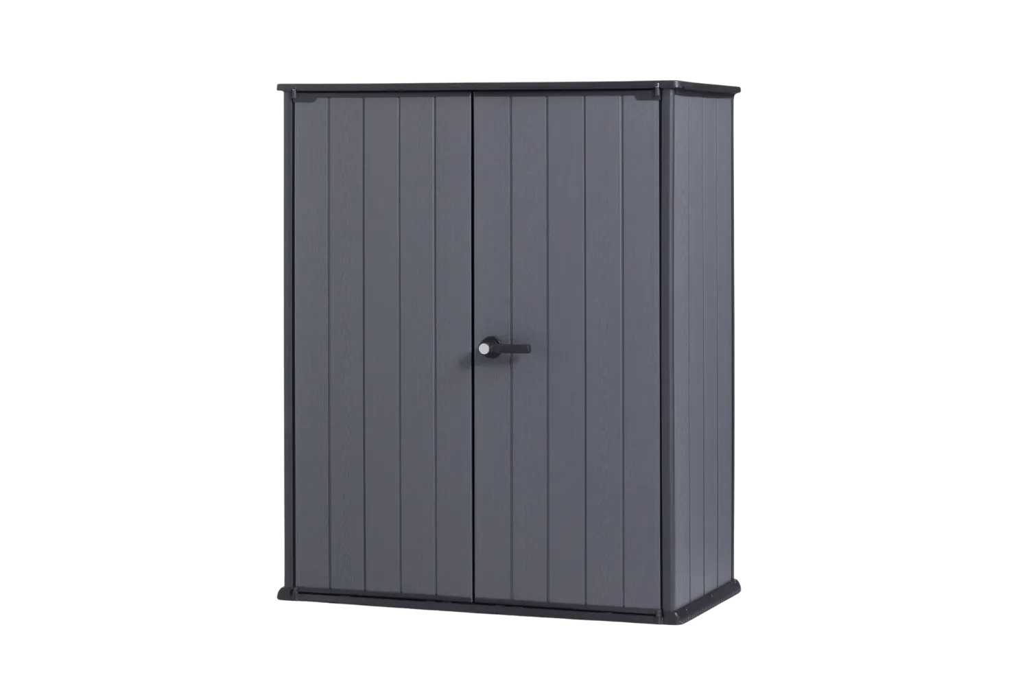 Cortina Alto 1400L Gartenschrank - 140x73.6x170.4cm - Grau