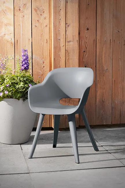 Akola Stuhl - 2er Pack - 55x56x80cm - Ocker