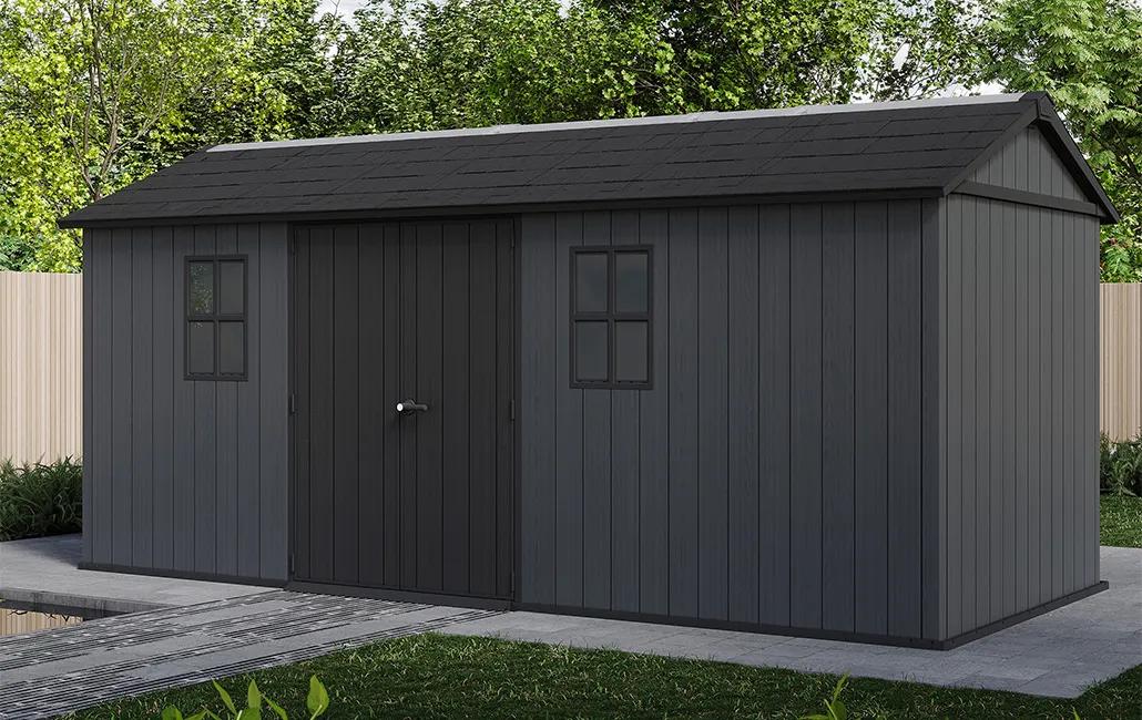 Newton Plus 17x7.5 Gartenhaus - 539x230x246cm
