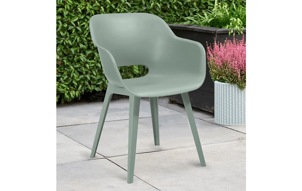 Akola Stuhl - 2er Pack - 55x56x80cm - Ocker