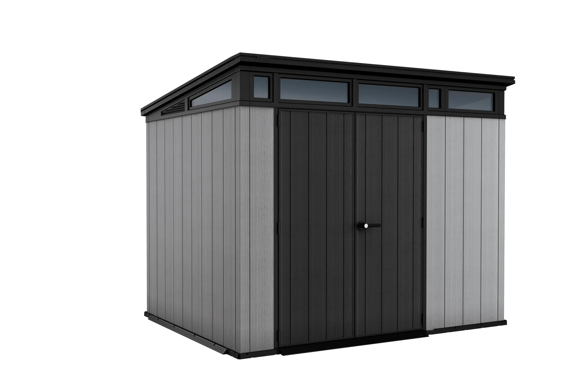 Artisan 9x7 Gartenhaus - 138.8x218x226cm - Dunkelgrau