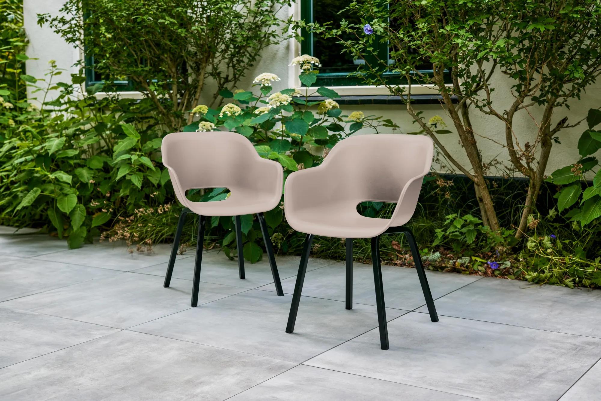 Noa Schalenstuhl - 2er Pack - 56,5x55x80 cm -