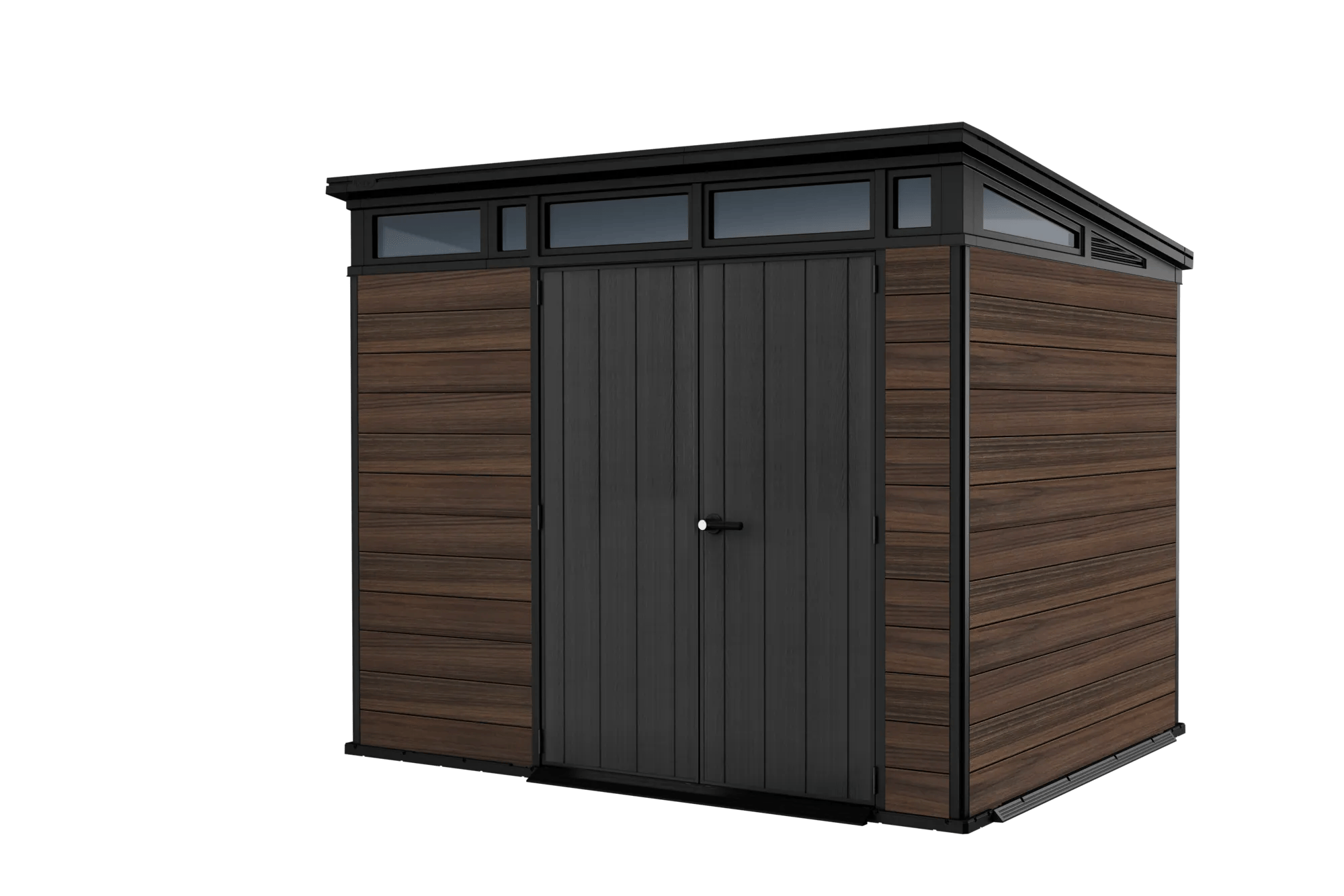 Signature 9x7 Gartenhaus - 279x218x226 cm - Palisander