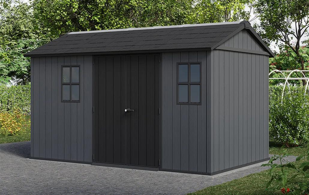 Newton Plus 13x7.5 Gartenhaus - 413x230x246cm