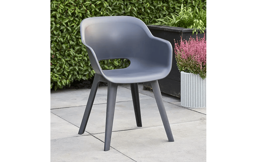Akola Stuhl - 2er Pack - 55x56x80cm - Ocker