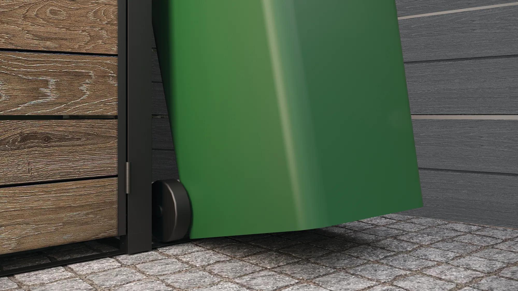 Signature Hide Away Erweiterung Mülltonnenbox 240L - Walnuss