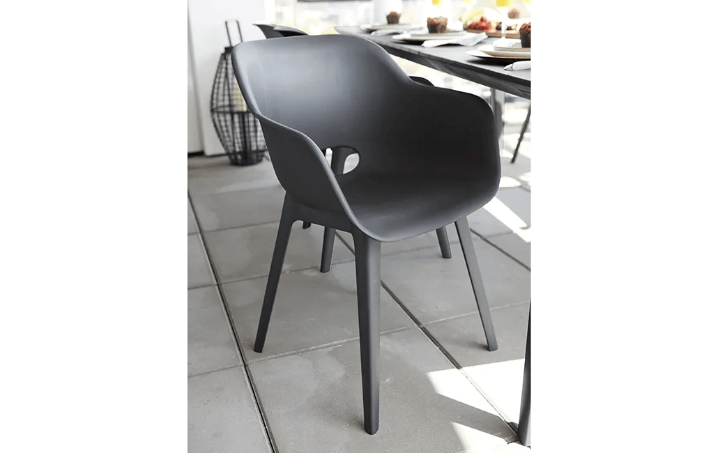 Akola Stuhl - 2er Pack - 55x56x80cm - Ocker